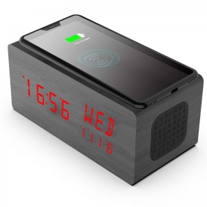 FB-CR8J780X Bluetooth Clock Radio с помощью беспроводного зарядного устройства QI